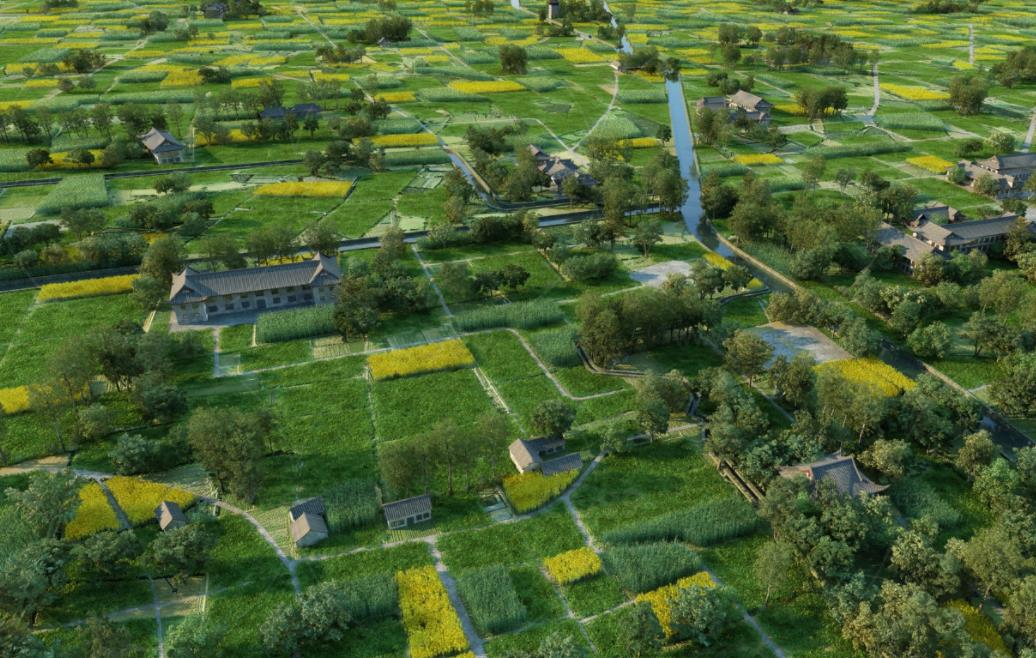 鄭州模型公司農(nóng)田地形模型